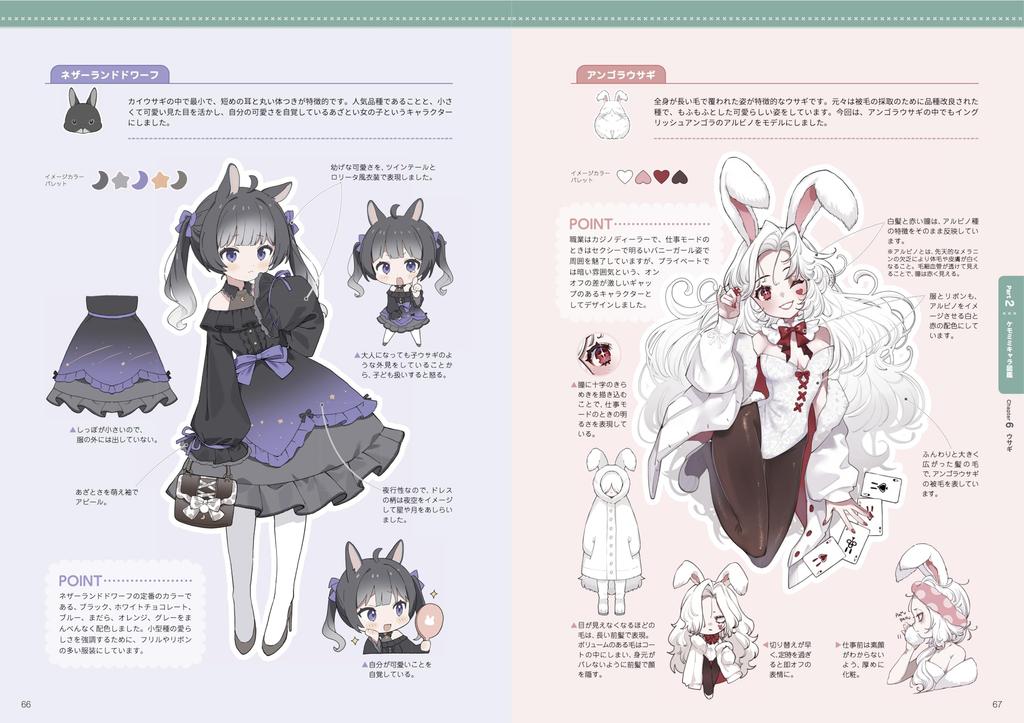 Fluffy and Cute Kemomimi Drawing Guide