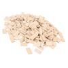 300PCS Woodworking Tenons High Hardness Beechwood Tenon Insertion Blocks for Handcraft Furniture Splicing
