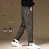 Yalu Men's Spring Solid Loose Fit Drawstring Jogger Pants