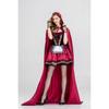 Plus Size Halloween Long Cloak Red Riding Hood Queen Costume Game Role Play Cosplay Outfit Women