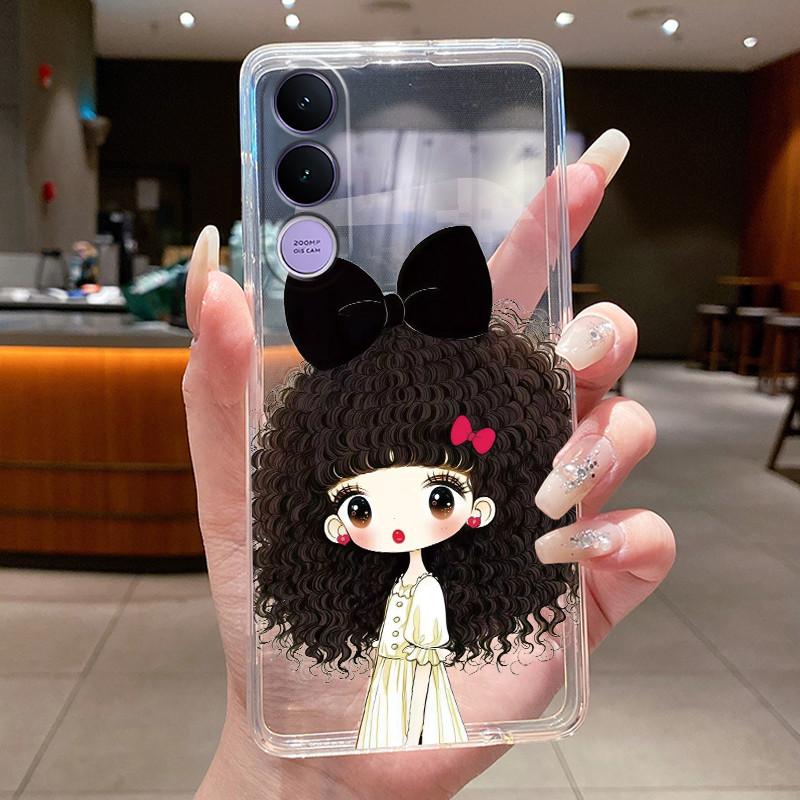 Casing For Vivo V70 FE V70FE 5G V2550 Phone Case Aesthetic Luxury Cute Cool Boys Girls Soft Silicone Transparent TPU Cover Shell