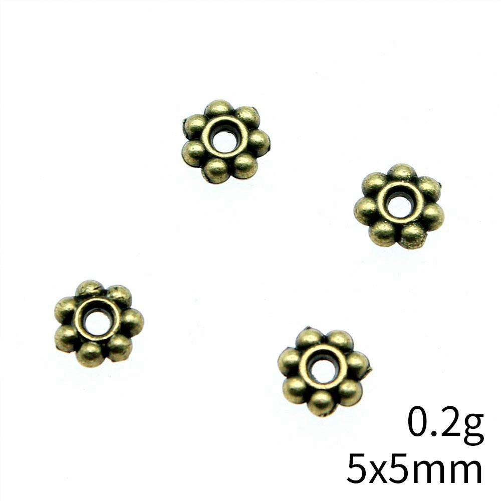 New Year's Day Jewelry Findings Small Torus Spacer Beads Accessories Parts Backpack Accessories
