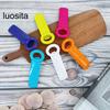 3Pcs Manual Can Opener, Portable Comfortable Grip, Ergonomic Handle, Heavy Duty, Elderly Children Adults, Colorful Bottle Jar Opening Tool