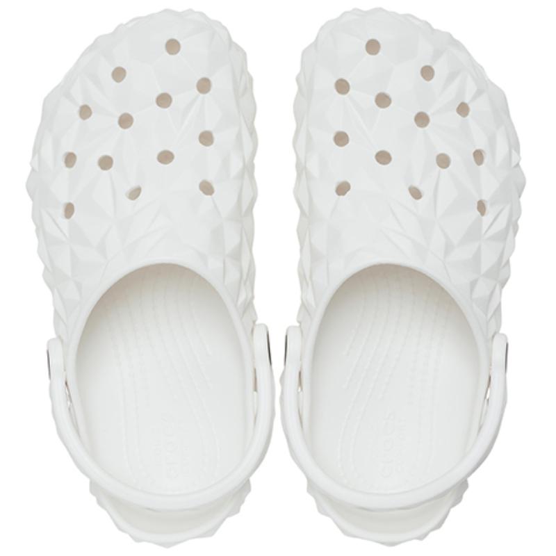 Crocs Classic Geometric Clog Sandals Unisex 'White'