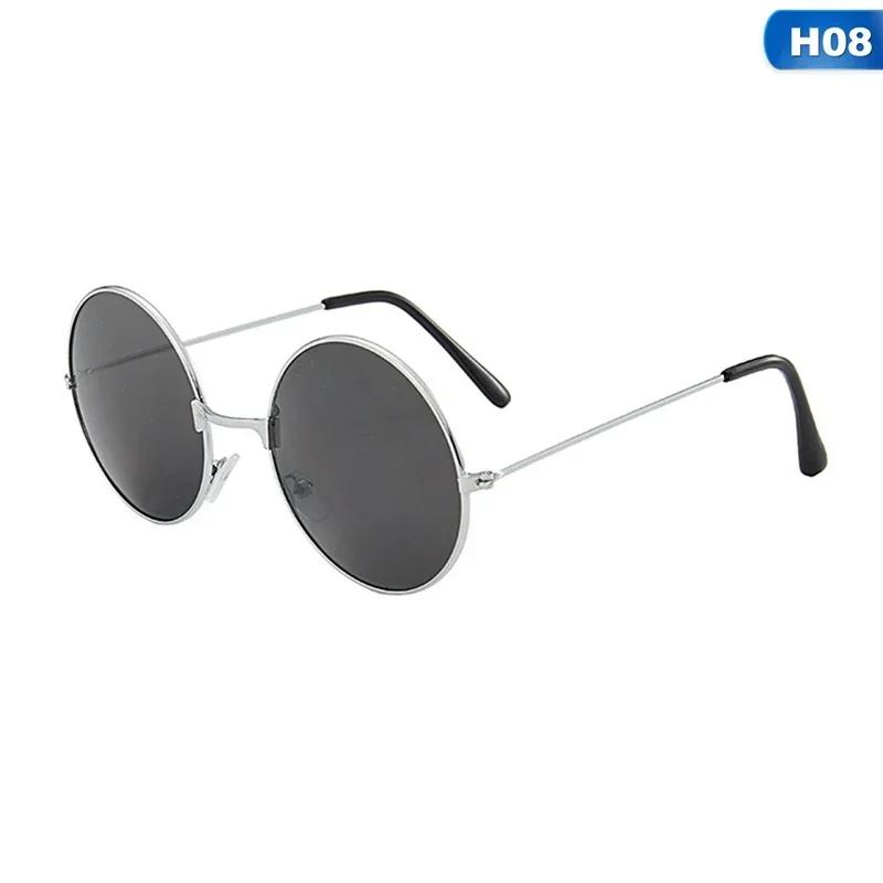 

Винтажные Ретро Поляризованные Солнцезащитные Очки Стимпанк Модные Металлические Круглые Зеркальные Очки Мужские Круглые Солнцезащитные Очки UV400 WHITE