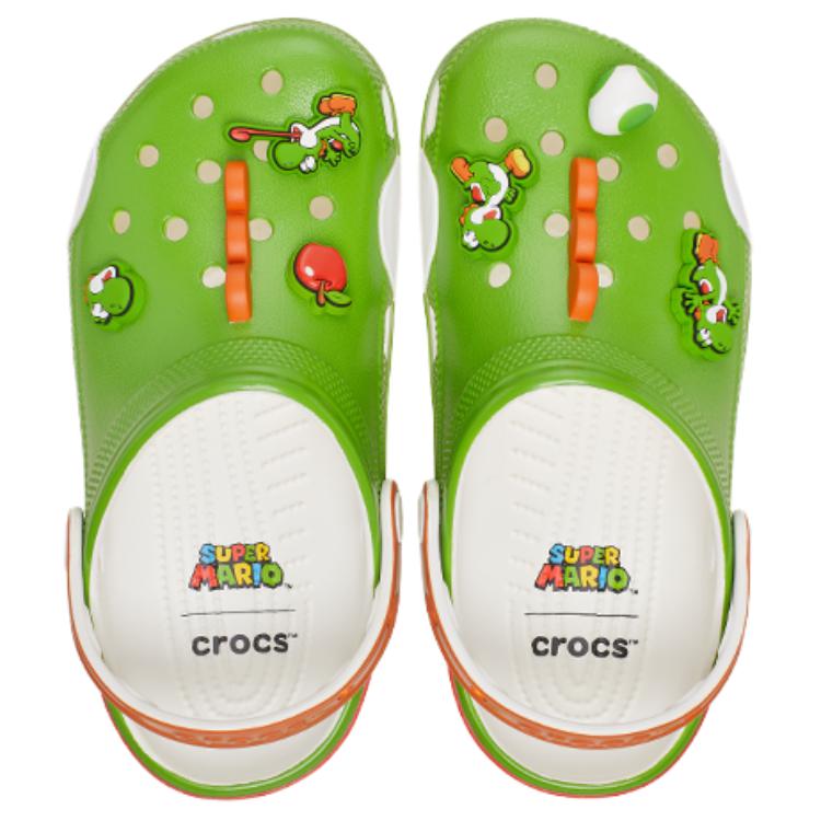Crocs Classic Yoshi Clogs Unisex Clogs Green 212136