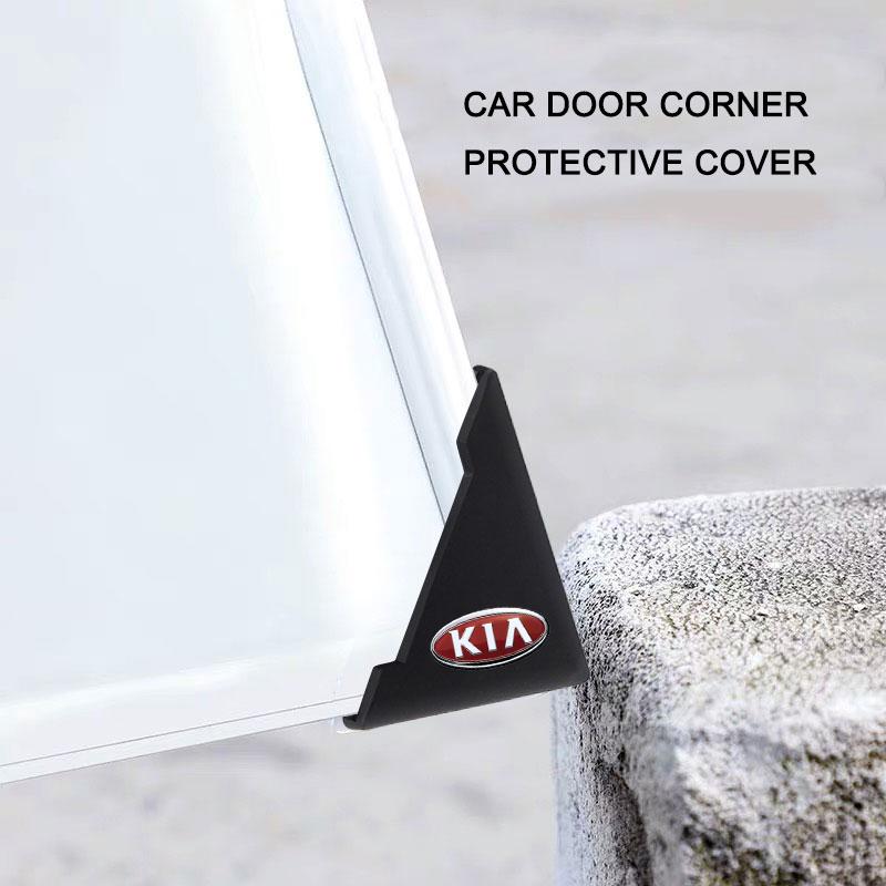 2Pcs Car Door Corner Cover Bumper Crash Anti-Scratch Protection For Kia Rio Sportage R K3 K4 K5 K6 K7 K8 Ceed Sorento Cerato Soul
