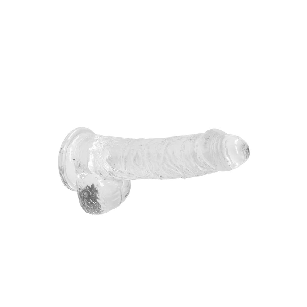 RealRock - Realistic dildo with balls 15 cm