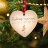 Láska srdce Tag Ornament pro vánoční akrylové řemeslné dekorace strom auto zpětné zrcátko sváteční party