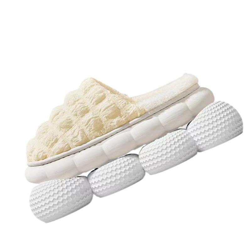 Winter new cotton slippers home indoor men's and women's same comfortable non-slip warm thick-bottomed couple slippers