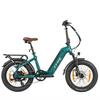 TTGO F8 City Hight-End Electric Bicycle 48V18Ah Battery 20 Inch Fat Tires 250W Motor 25 km/h Speed 150KG Load Outdoor Riding E-Bike