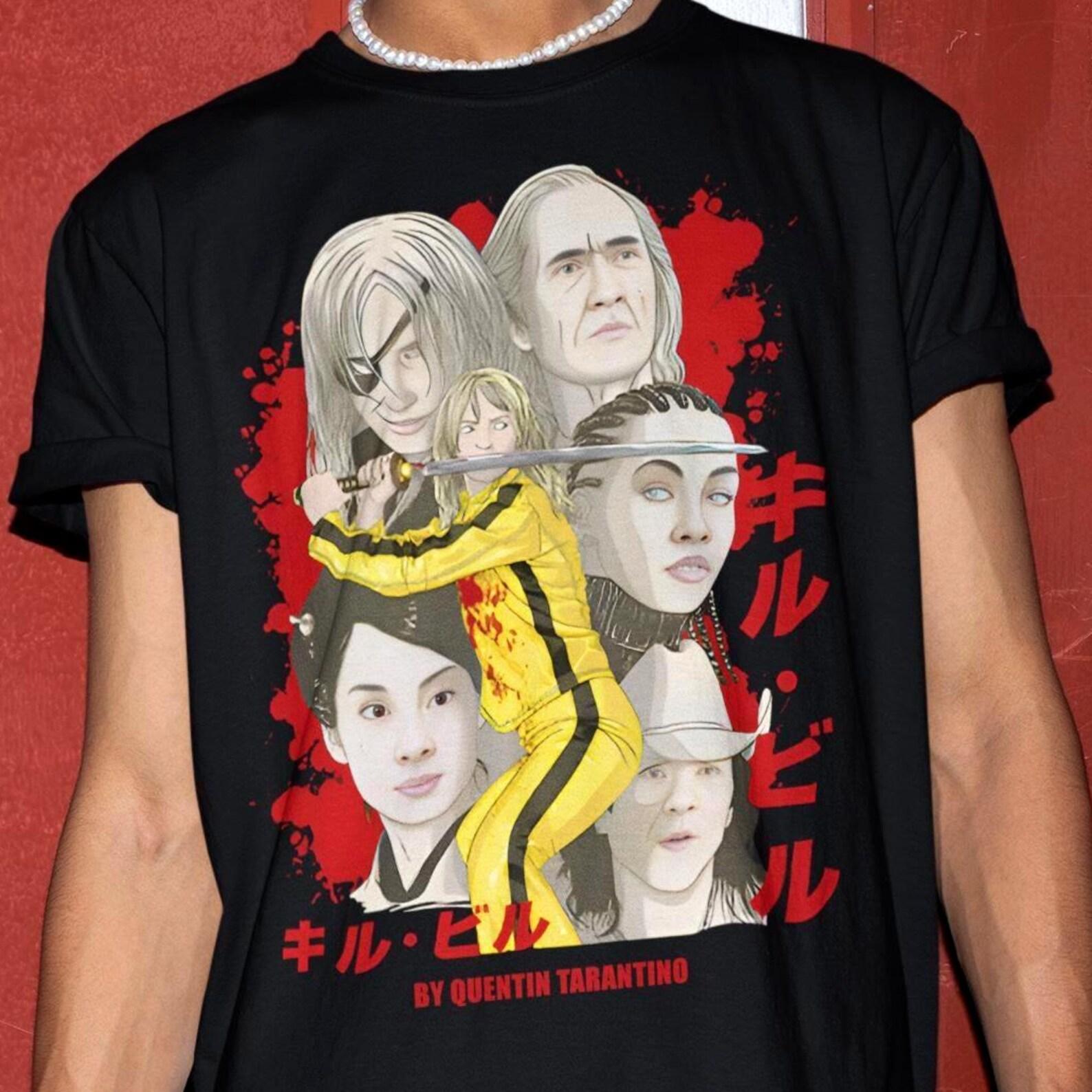 Unisex Kill Bill Movie Shirt - Vintage Movie Tshirt,Uma Thurman,Quentin Tarantino L