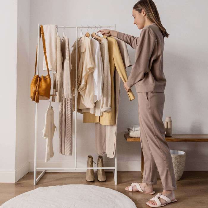 Newlux - Porte-manteau En Forme D'âne Noir Jusqu'à 15 Kg Avec Double Hauteur, Usage Intensif, Espace Pour Pantalons