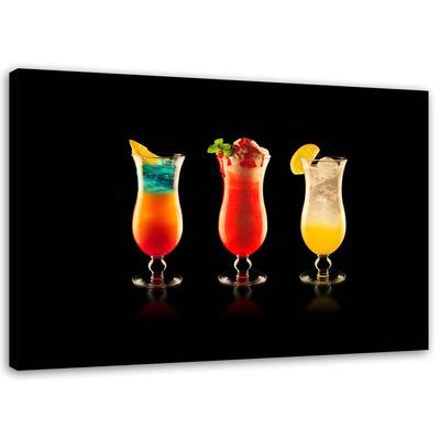 Canvas Print Drink Colourful Cocktail