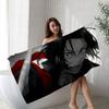 Anime Bungo Stray Dogs Popular Microfiber Printed Beach Towel Mountain Climbing Yoga Beach Swimming Running Absorbent Soft