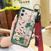Kickstand Back Cover Phone Case For Cubot Note21 Lanyard Chinese style Elderly lady Fashion Phone Holder For Mom Durable