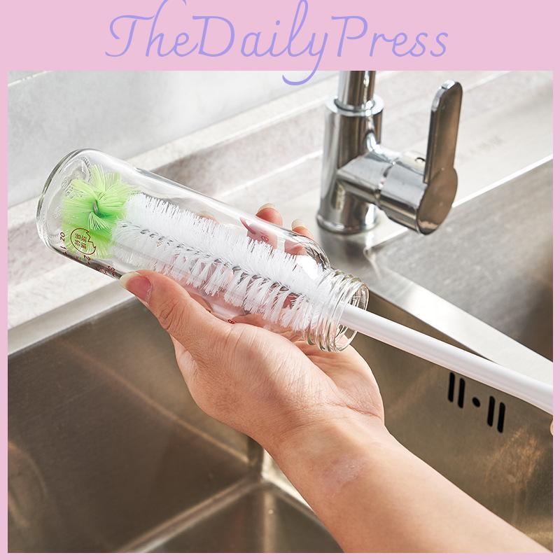 Ergonomic Bottle Brush For Effective Cleaning Of Kitchen Cups And Baby Bottles