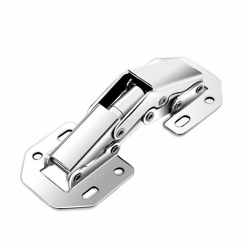 1/3/5pcs Cabinet Hinge 90 Degree No-Drilling Hole Cupboard Door Hydraulic Hinges Soft Close With Screws Furniture Hardware