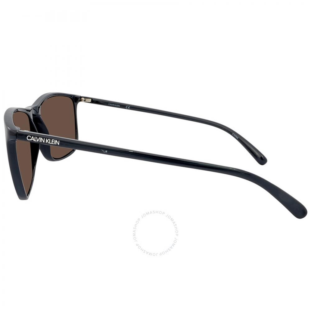 Brown Rectangular Men S SunglaSSeS ck20524S 410 57