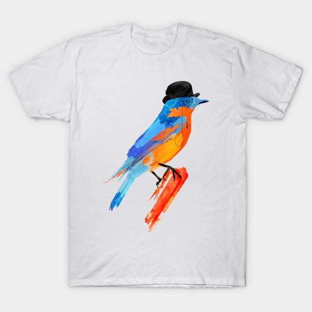 

Men Black Print T-shirt Lord Bird No-Cut Transfer Paper Print Cotton Tshirt L білий
