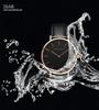 Men's Minimalist Waterproof Leather Strap Quartz Watch