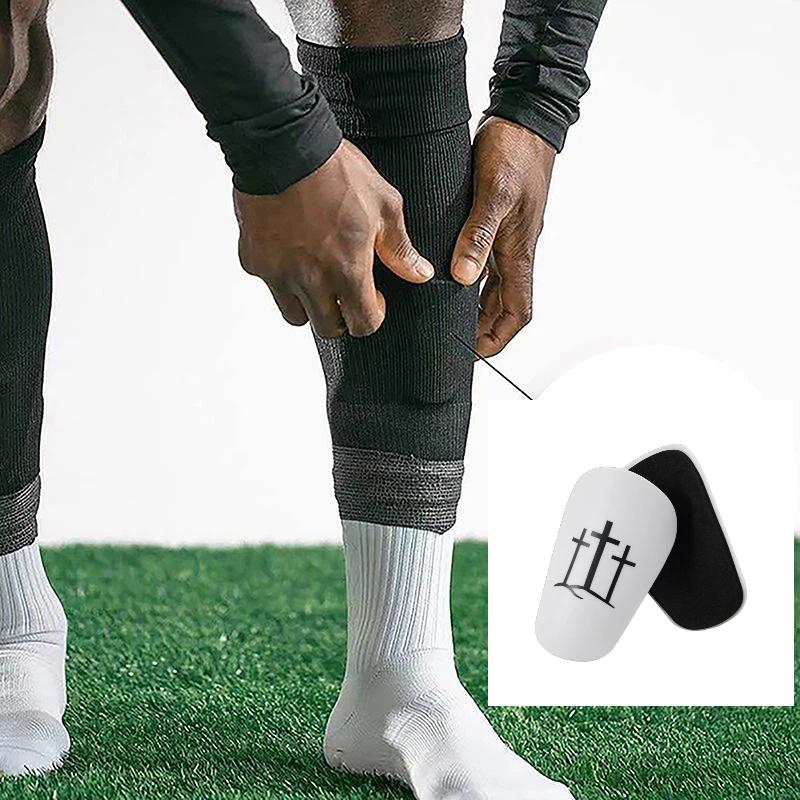 1 par de mini espinilleras de fútbol, resistentes al desgaste, con absorción de impactos, ligeras y portátiles, para entrenamiento de fútbol