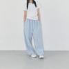 Trendige Damen-Sweatpants mit weitem Bein, Elastischer Bund mit Kordelzug, Entspannte Hose, Lässige Streetwear-Hose für den täglichen Gebrauch & zum Entspannen