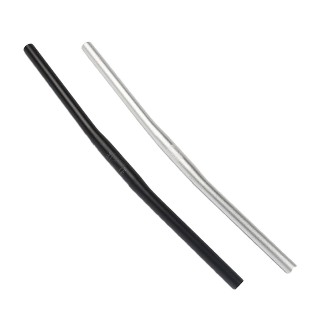 Folding Handlebars Ultralight Aluminum Alloy Straight Handles 25.4mm Handlebar серебряный
