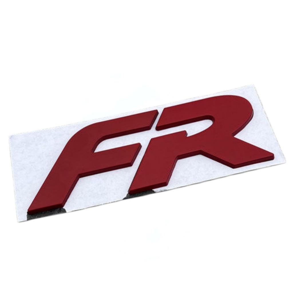 3D Metal Logo Car Rear Trunk Sied Fender Emblem Badge Sticker Decal for Car Decorative Stickers