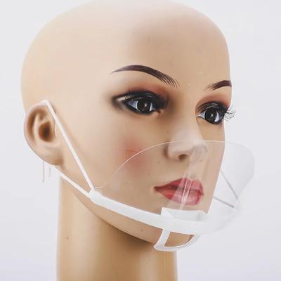 10 Stück transparente Masken, permanent, Anti-Beschlag, für Gastronomie, Lebensmittel, Hotel, Koch, Kellner, Küche, Restaurant, Küchenhelfer, Küchenutensilien