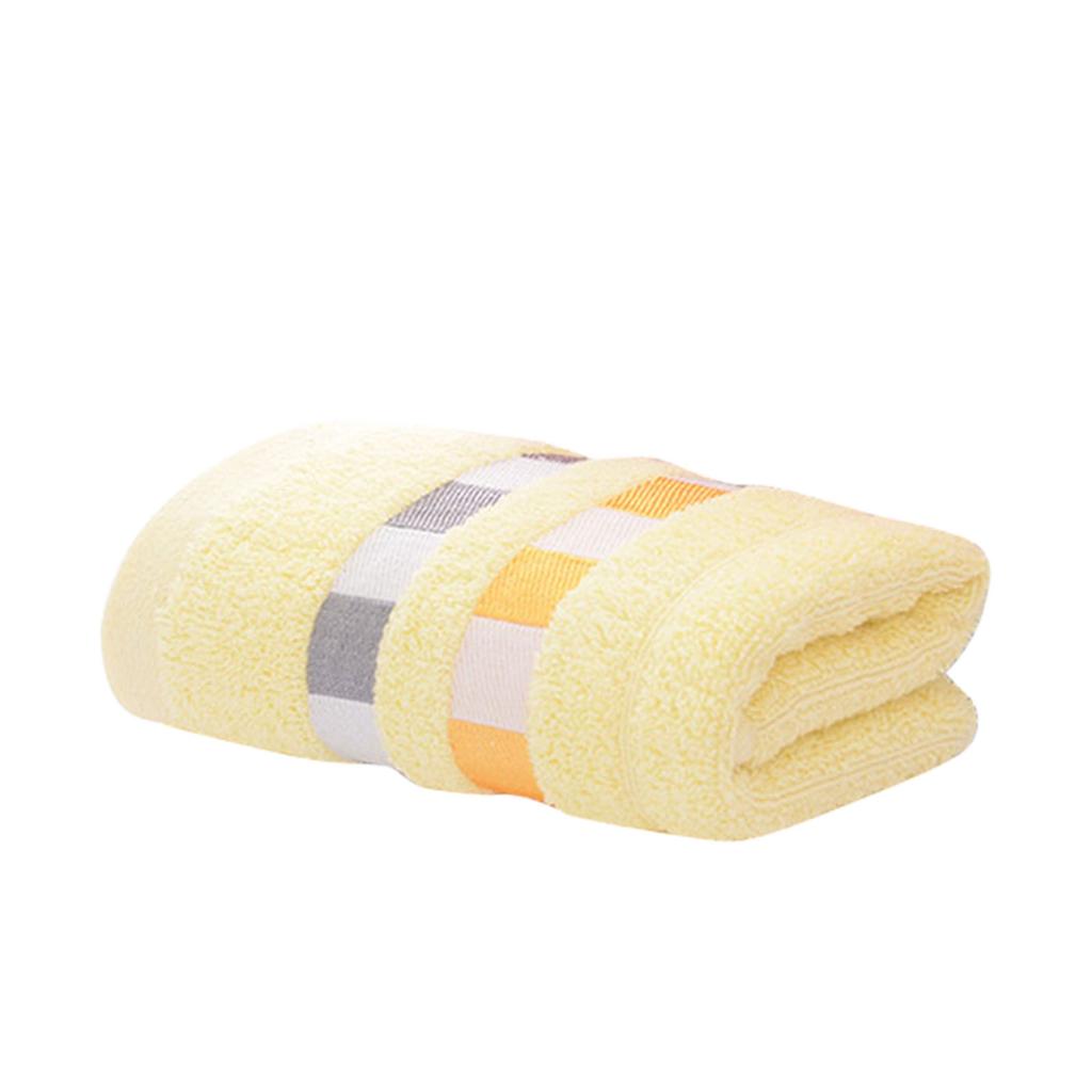 1 Pc Absorbent Bath Towel Soft Face Towel for Home Striped Pattern Towel Set Soft Hand Towel Bath Towel Quick Drying Towels