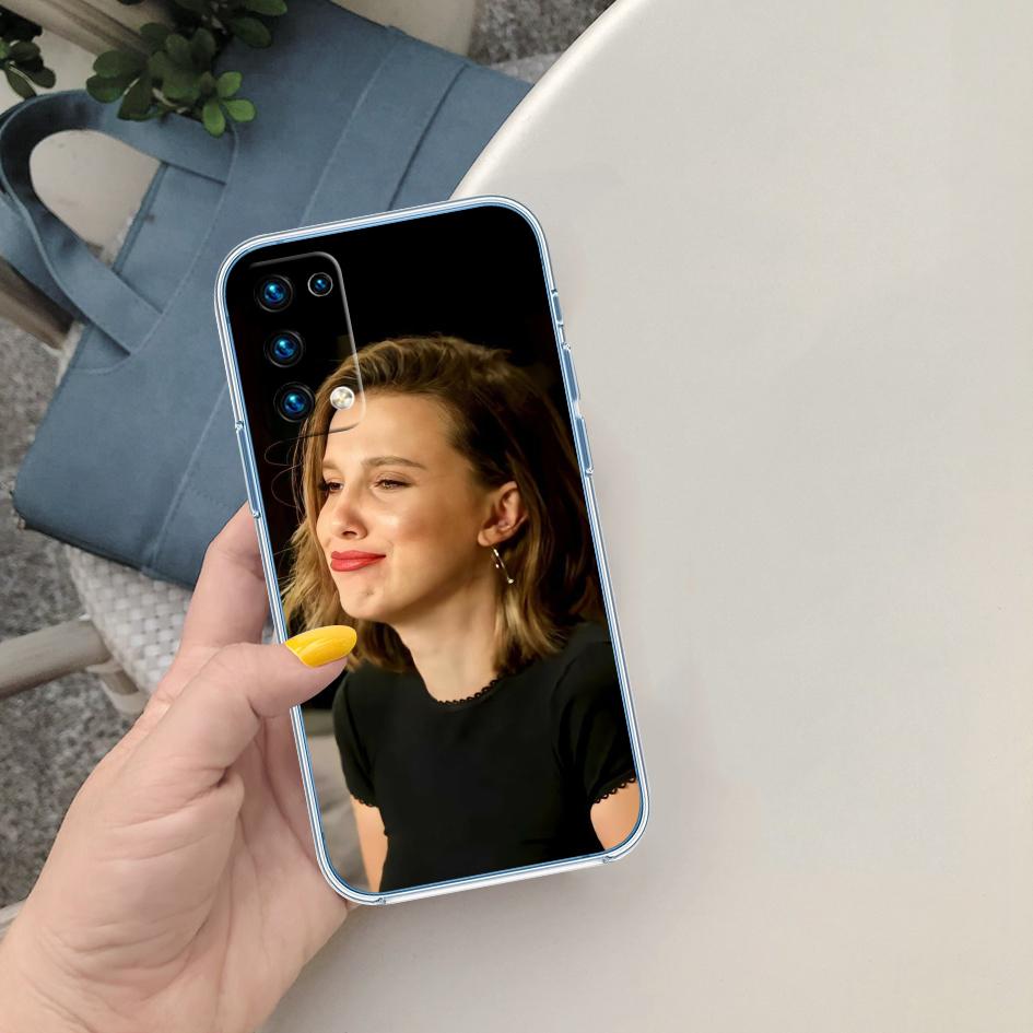 LO63 Millie Bobby Brown Case for Motorola G10 G20 G30 G31 G32 G34 G35 G41 G42 G50 G51 G52 G55 G60 G60S G62 G71 G72 G75