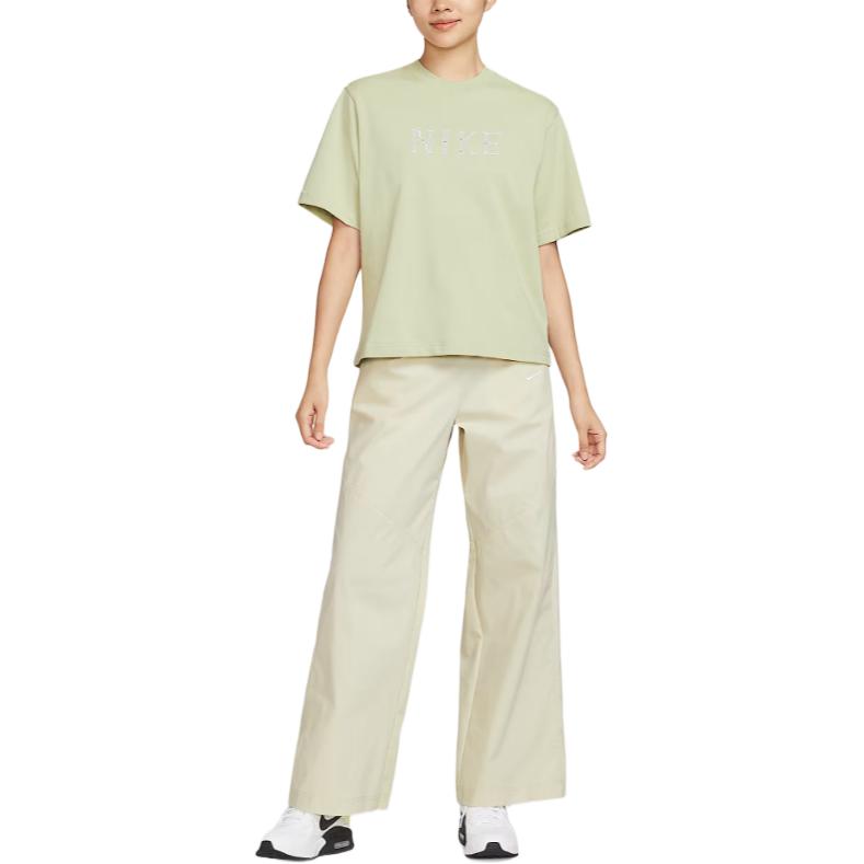 Nike Sportswear Cotton Loose Fit Fashion Short Sleeve T-Shirt Women Tops II0446397