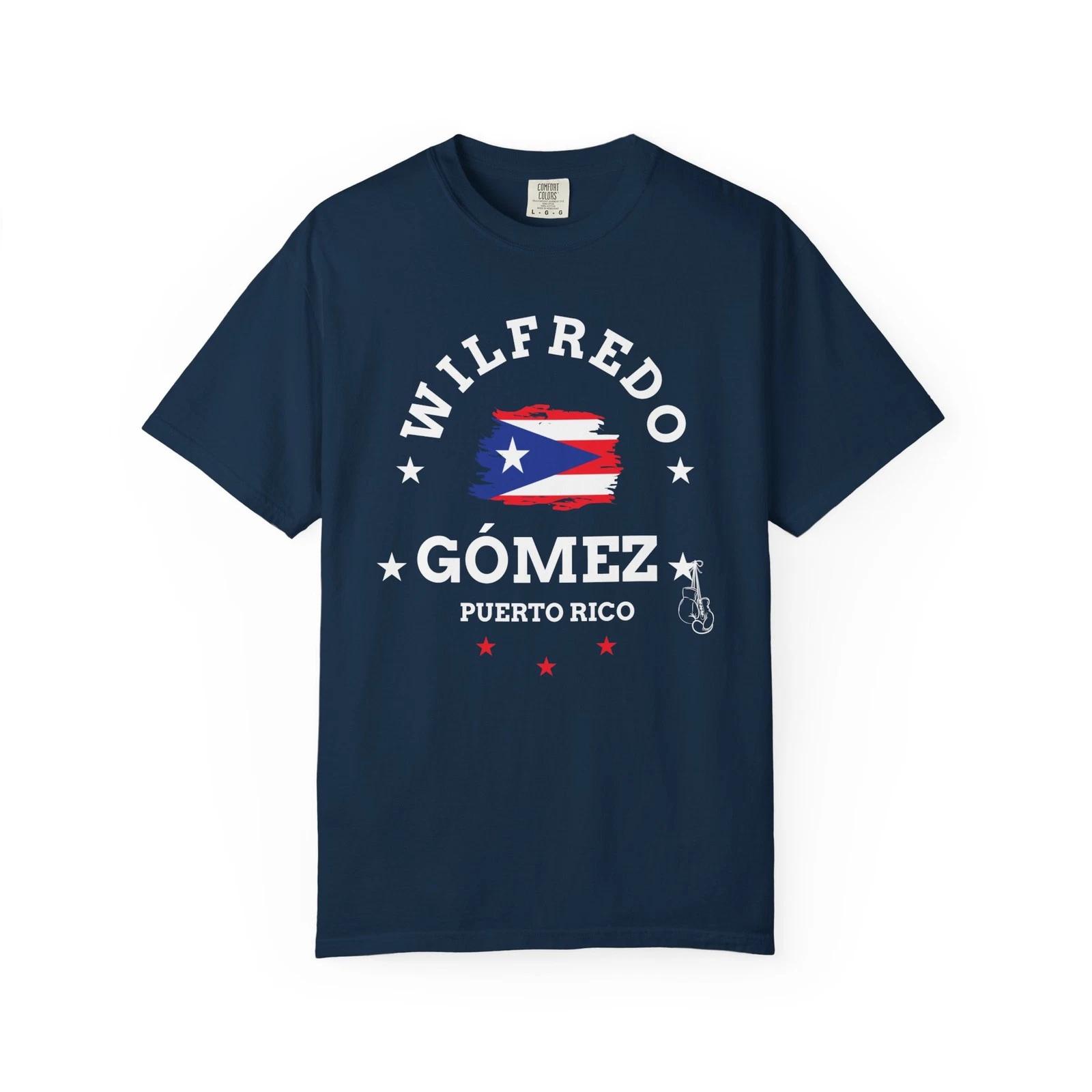 

Футболка Wilfredo Gomez Пуэрто-Рико Бокс Боксео Футболка Чемпиона Мужские Крутые Подарки M