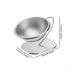 Raised Cat Bowl Food Dish Container Protect Pet's Neck Non Slip Dog Stand
