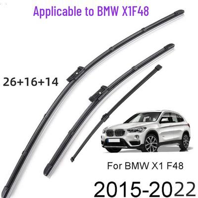 BMW X1 F48 (2015-2022) Gummiwischerblätter ohne Knochen für vorne und hinten
