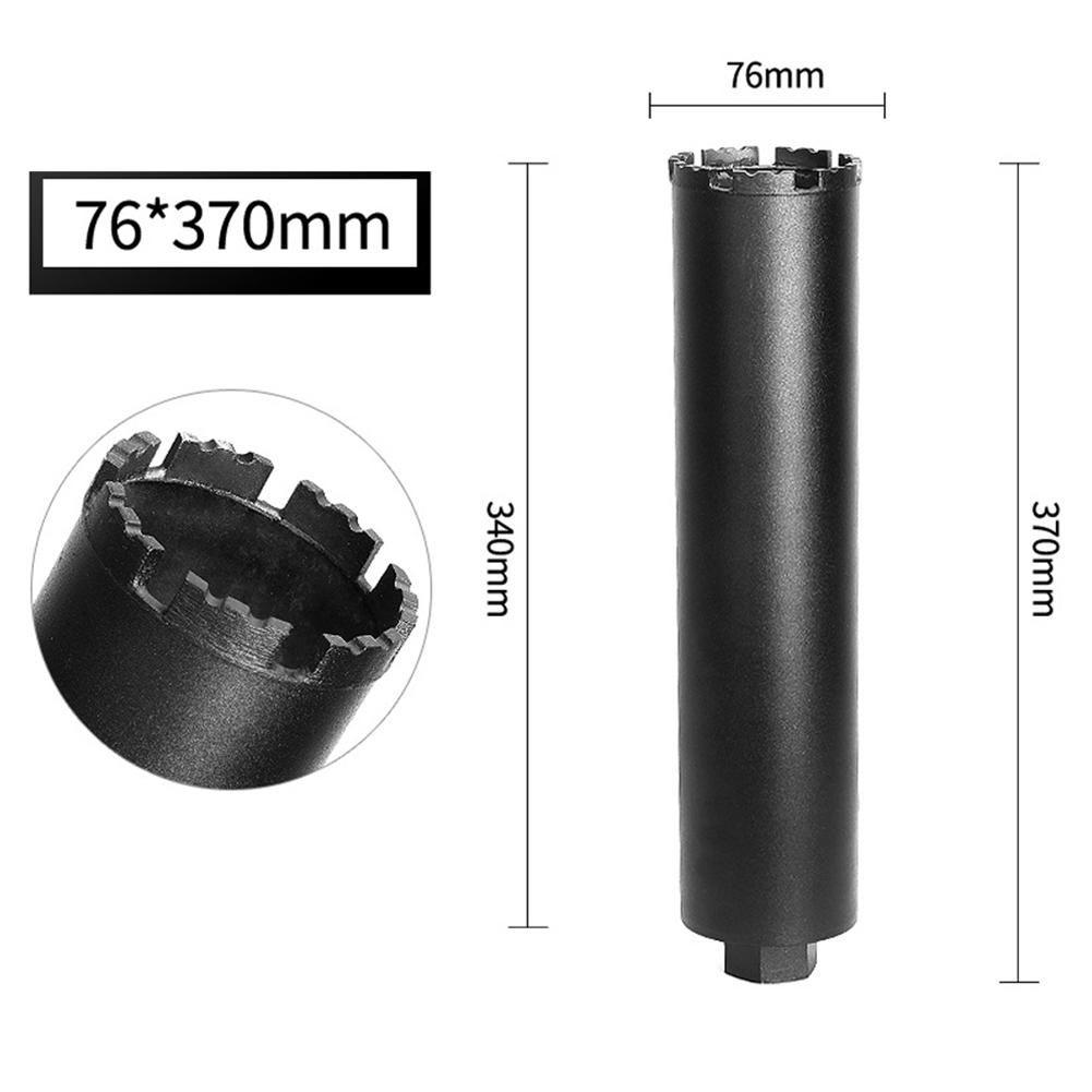 Construction Sites 76mm Concrete Core Drill Bit Hammer Perforator Drilling Tool Driller Quick Drilling Capability