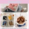 Retro Canvas Crossbody Bag With Bunny And Carrot Pins A Must-have For Vintage Fans
