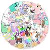 50 Cute Cartoon Animals Alpaca 2 Laptop Suitcase Water Cup Doodle Decorative Stickers