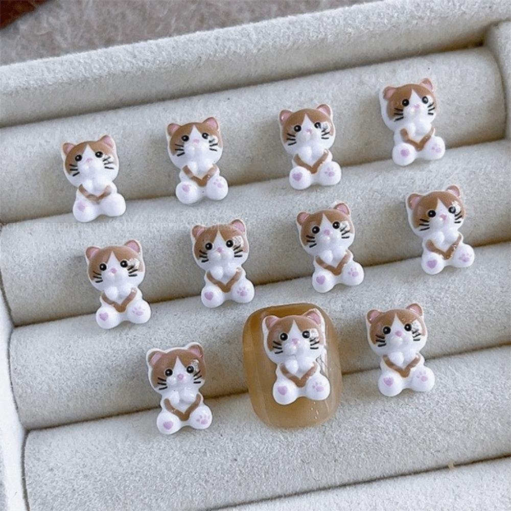 Little Fish Series Nail Art Charms DIY Craft Nail Decorations Resin Designer Charms for Nail Art