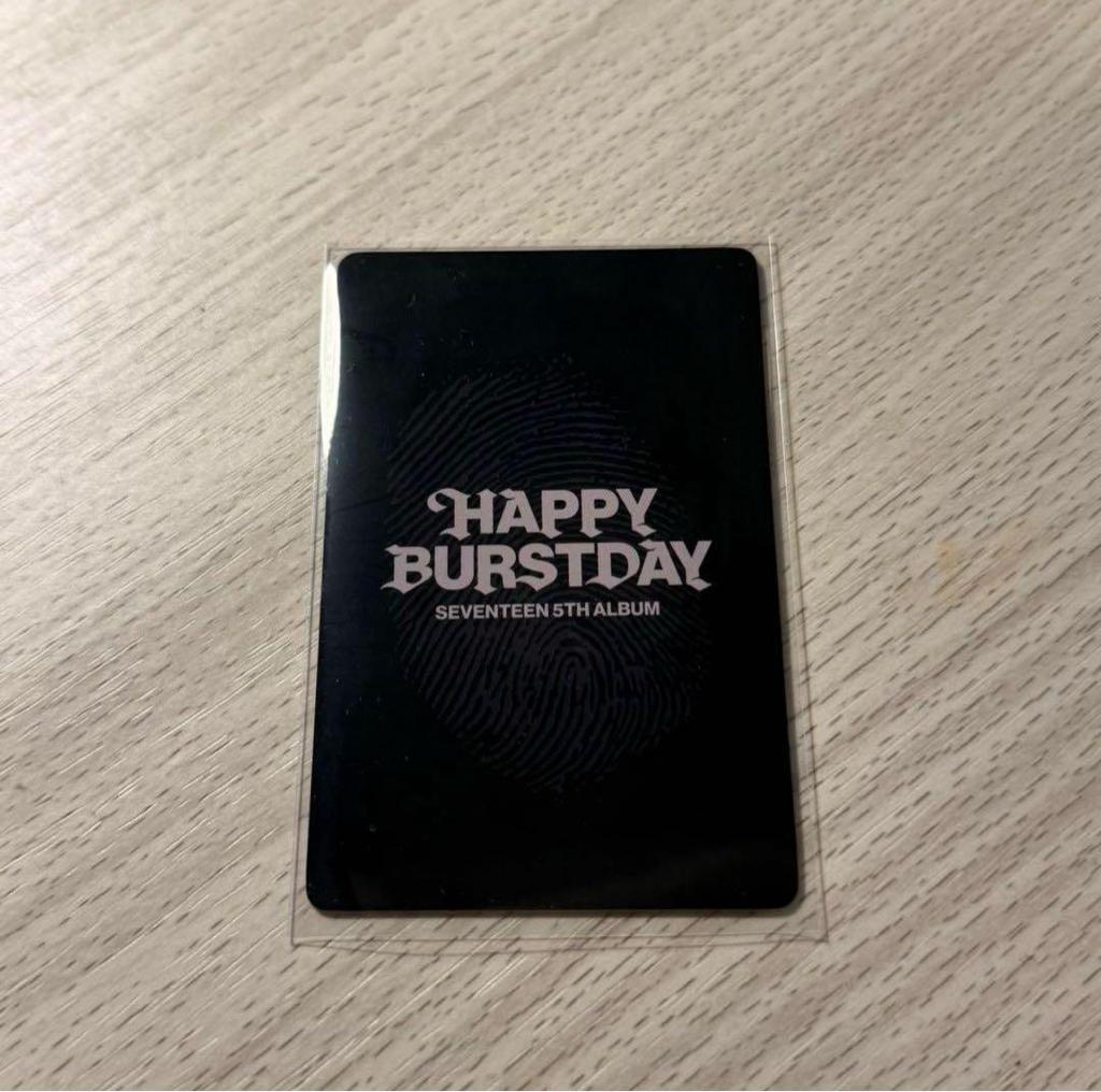 [USED] Seventeen Wonwoo Beijing YZY Pop-Up Trading Card