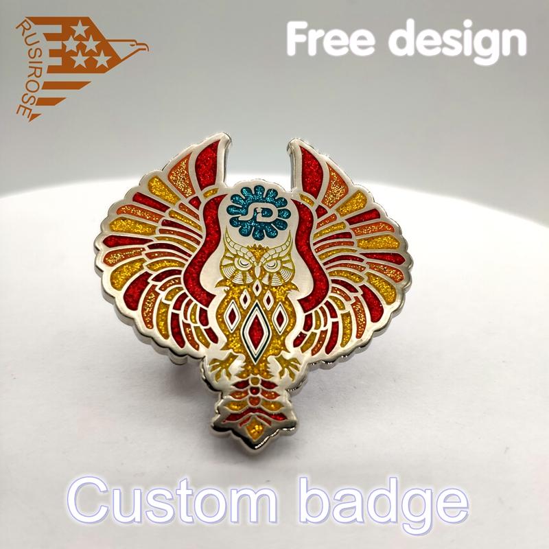 Customize Metal Badge, LOGO Lapel Pin, Custom Make Enamel Brooche Collar Pins, Personalized Badge Pin, Custom Pins, Metal LOGO