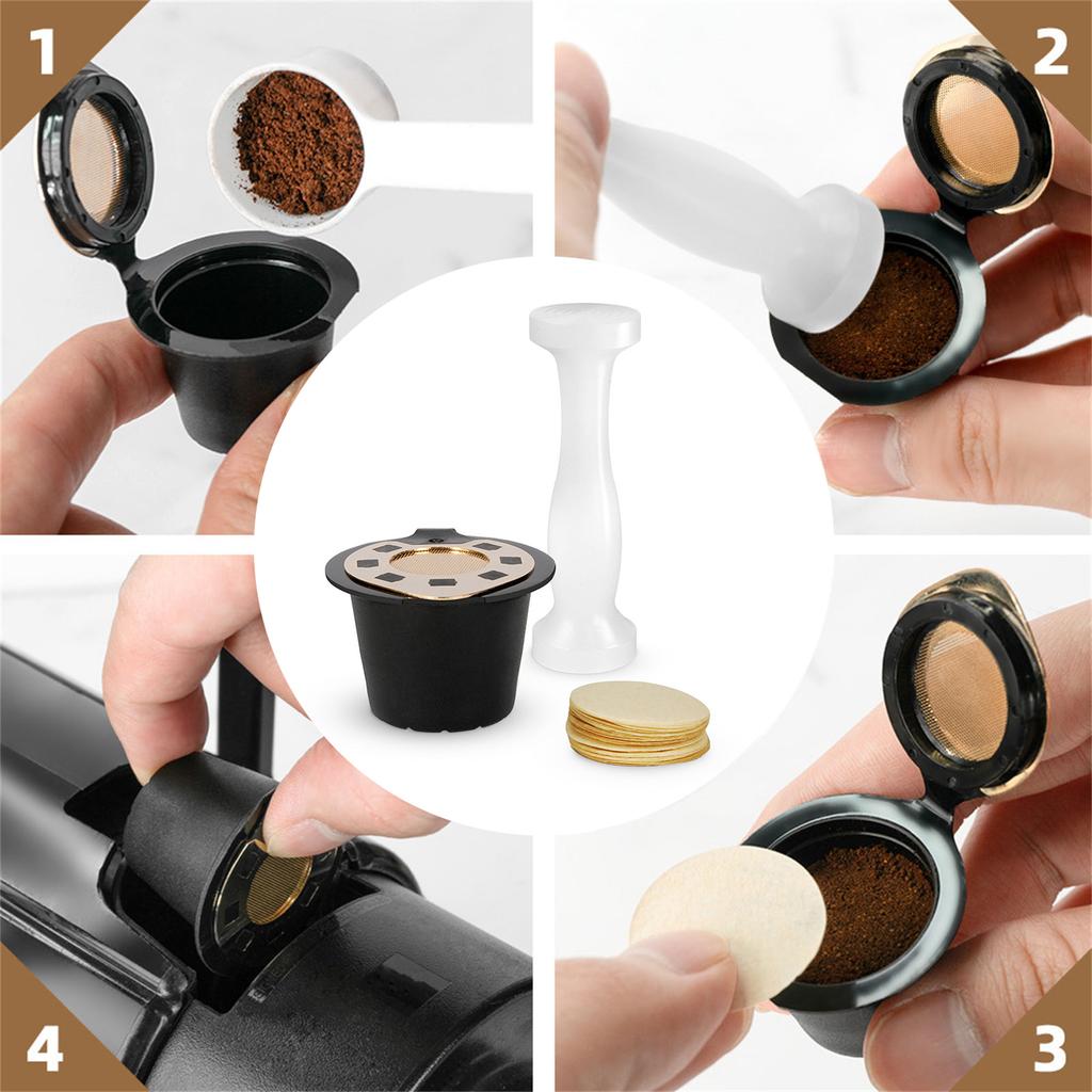 Multifuntional Coffee Tamper Coffee Pods Shell Coffee Pods Tamping Tool Coffee Making Tool for Coffee Enthusiasts