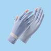 Uv Protective Gloves Female Driver Ice Silk Touch Screen Outdoor Non-Slip Bike Summer Thin Driving Riding