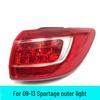 Compatible Kia Sportage 09-13 Rear Taillight Assembly & Bumper Fog Light