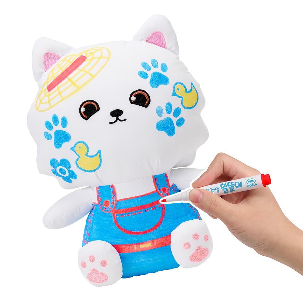[Mimi World Official] How To Draw Mongsil with Water, Popular Korean Character Toys
