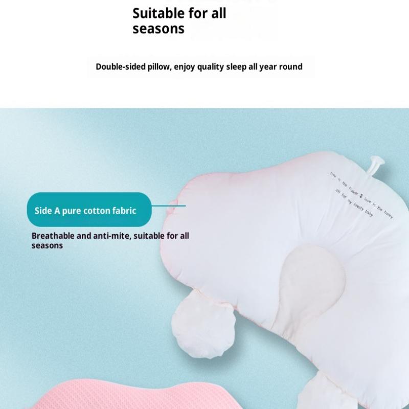 Baby Pillow Infant Memory Pillow Head Shaping Pillow For Baby Prevent Flat Head Ergonomic Pillow