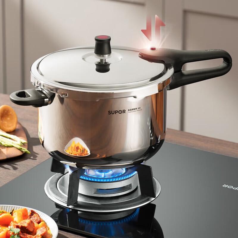 

Supor 304 Stainless Steel Pressure Cooker