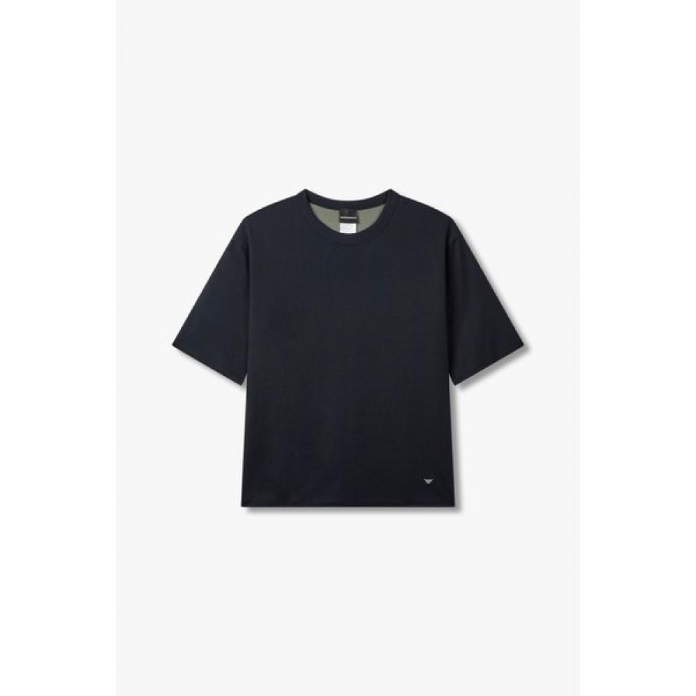 Emporio Armani Men S Embroidered Logo ShorT Sleeve T ShirT A515126045 S
