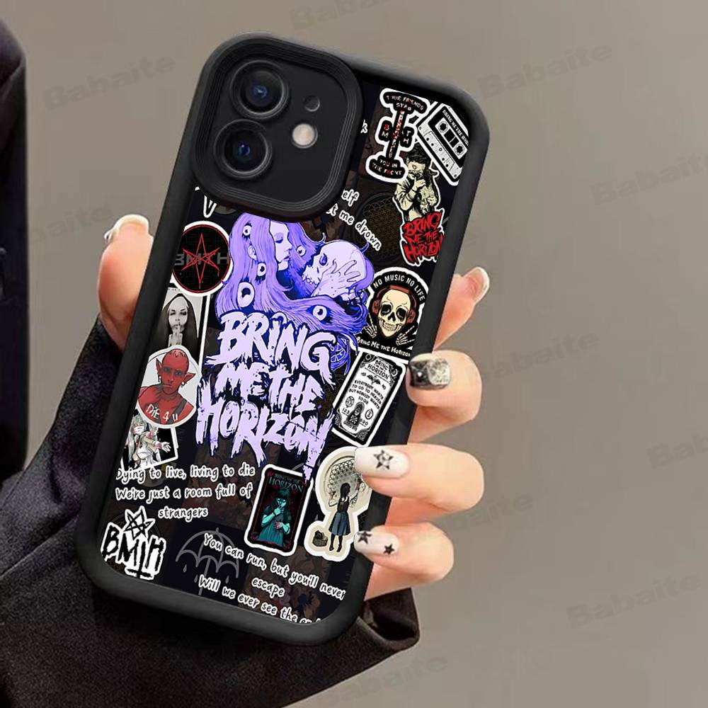 Rock Band B-Bring M-Me The H-Horizon Phone Case For IPhone 17 16 15 13 11 12 14 Pro Max Plus Silicone Cover Shell